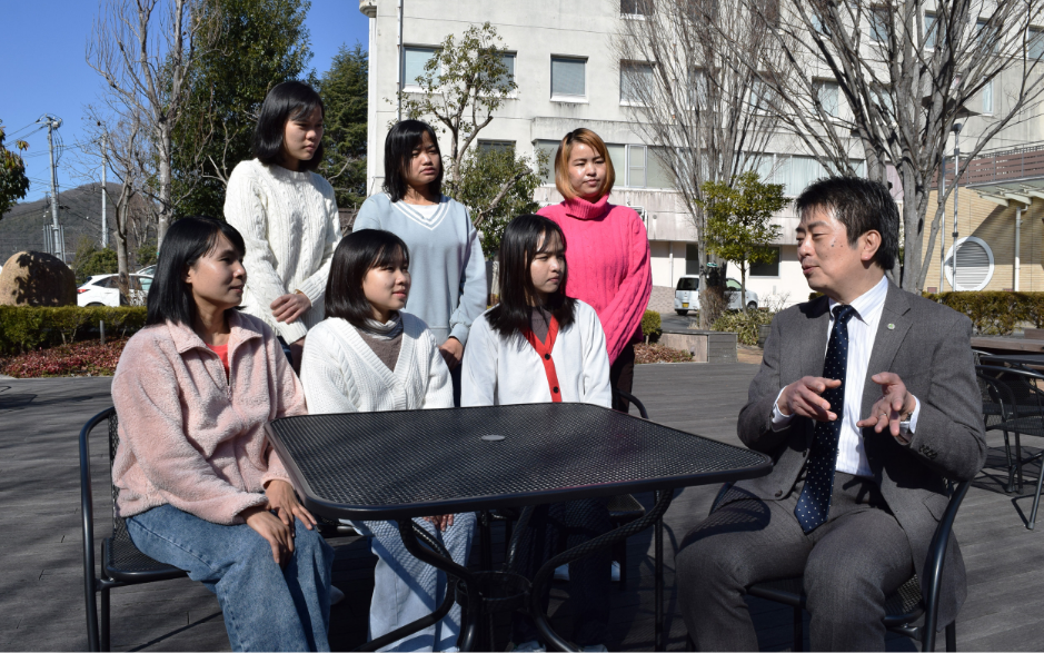 留学生（介護福祉士専門学生）の受け入れ
