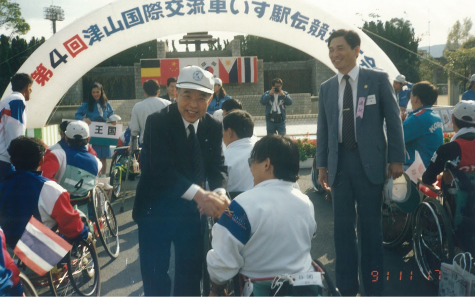 津山国際交流車いす駅伝競走大会